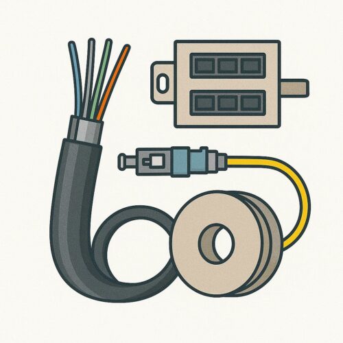 Fibre optique et accessoires